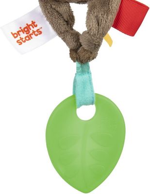 Bright Starts Hračka s melodií na C kroužku Pull, Play & Boogie™ opice 0m+