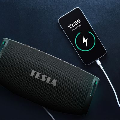 Tesla Sound BS70 Bezdrátový Bluetooth reproduktor voděodolný, černý