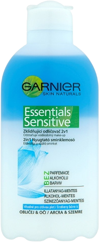 Garnier Essentials Sensitive zklidňující odličovač 2v1 200 ml