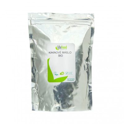Kakaové máslo nepražené BIO 200 g Lifefood