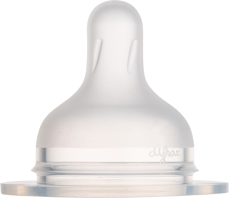 Canpol babies Savička silikonová na lahev S-Shape střední 6m+ 2 ks