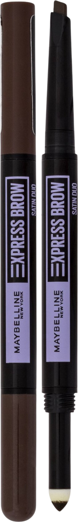 Maybelline New York Tužka a pudr na obočí Express Brow Satin Duo 04 Dark Brown