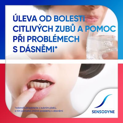 Sensodyne Zubní pasta Sens&Gum Whitening 3 x 75 ml