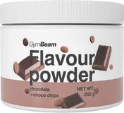 GymBeam Flavour powder čokoláda a čokoládové kousky 250 g
