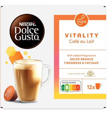 Nescafé Dolce Gusto Vitality Café au Lait – kávové kapsle 12 kapslí