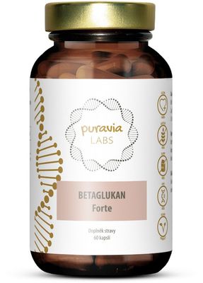 Puravia LABS Betaglukan Forte 60 kapslí