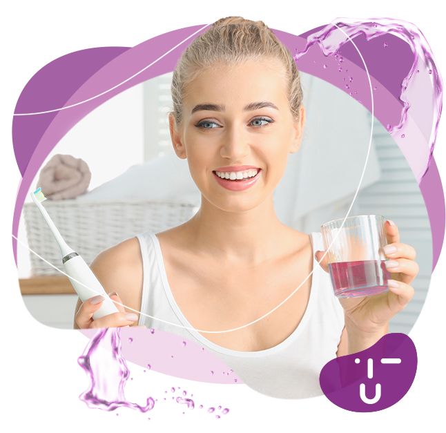 listerine, ústní voda, zuby, ústní hygiena