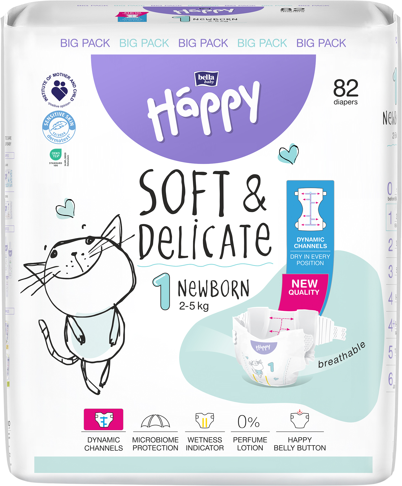 Bella Baby Happy New Born 82 ks