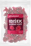 Allnature Ibišek sušený květ 250 g