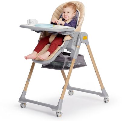 Kinderkraft Select Židlička jídelní Lastree Pink, Premium