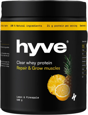 hyve Clear whey protein - citron, ananas 540 g