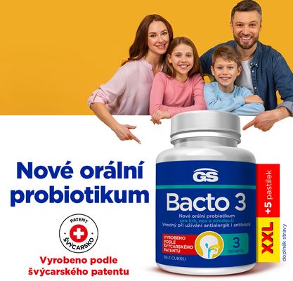 GS Bacto 3, 25 pastilek