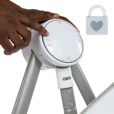 Ingenuity Houpačka vibrující s melodií USB Dual-Direction Anyway Sway™ Spruce™ 0+ do 9kg 1 ks