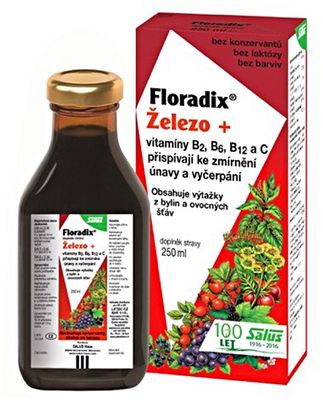 Salus Floradix Železo+ 500 ml