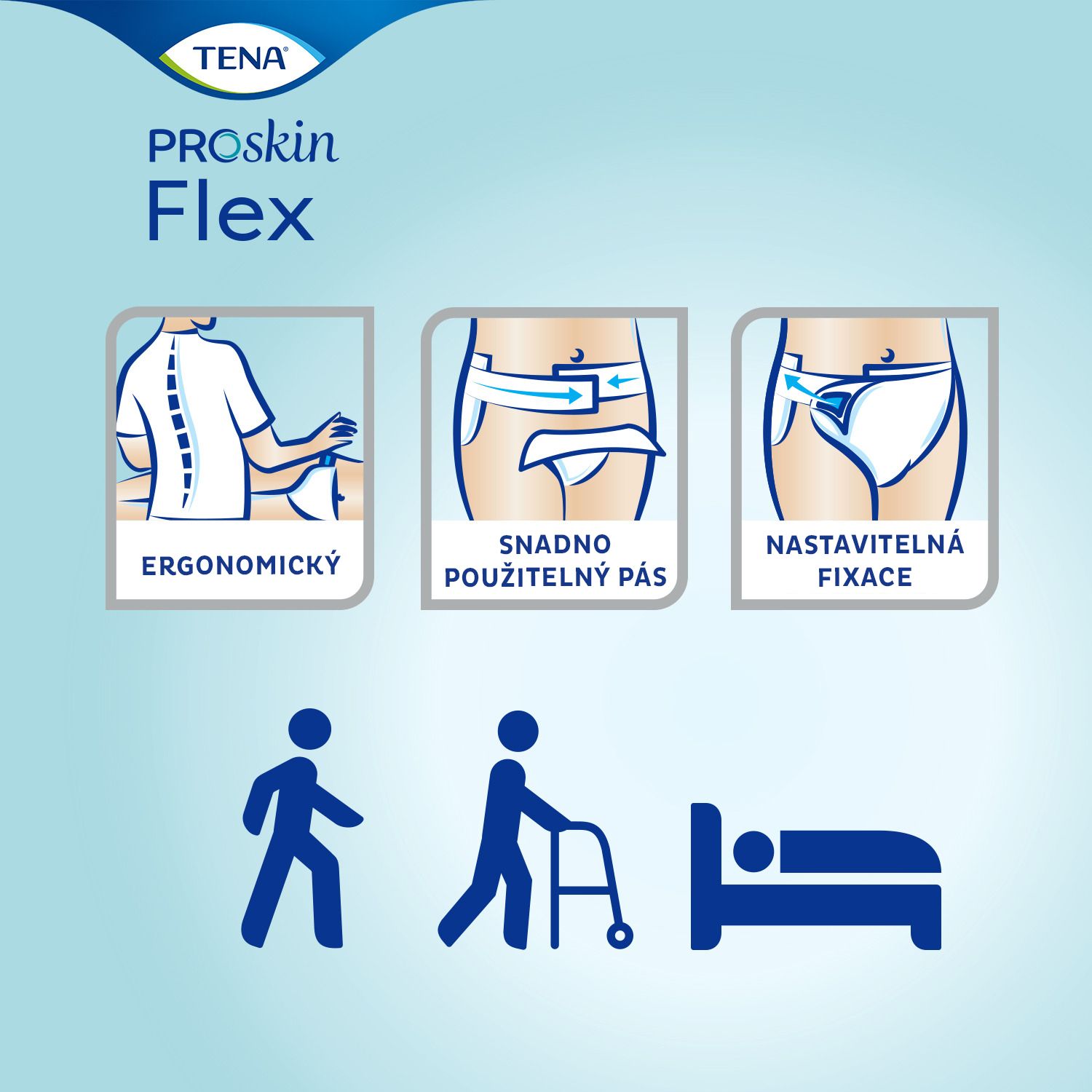 Tena Flex Super Small Inkontinenční kalhotky 30 ks