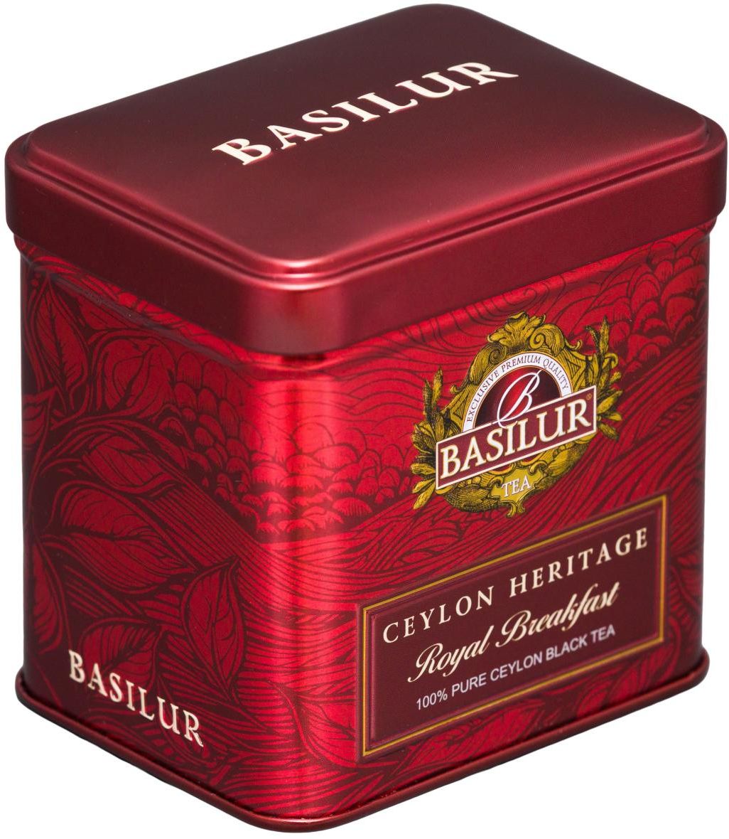 Basilur Ceylon Heritage Royal Breakfast Tea plech 20 x 2.5 g