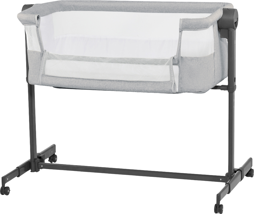 Kinderkraft Postýlka dětská polohovatelná Nestee Up2 Light Grey