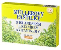 Dr.Muller Müllerovy pastilky s islandským lišejníkem 12 pastilek