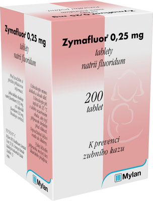 Zymafluor 0.25 mg 200 ks