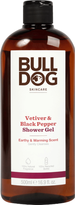 Bulldog vetiver & black pepper shower gel 500 ml