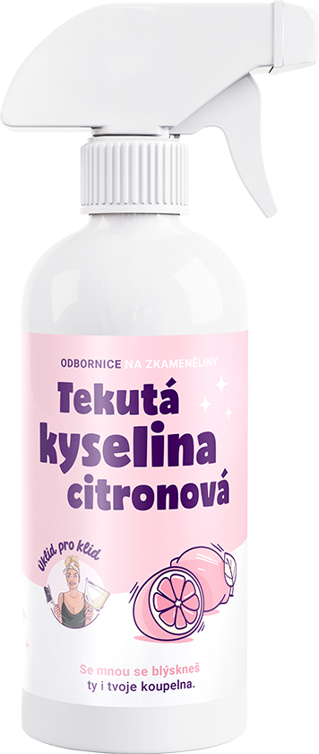 Úklid pro klid Tekutá kyselina citronová 500 ml