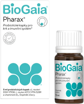 BioGaia Pharax Probiotické kapky 5 ml