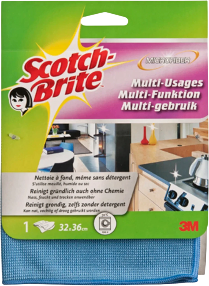 3M Scotch-Brite™ Víceúčelová mikrovláknová utěrka 32 cm
