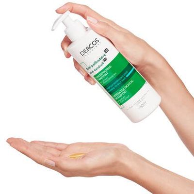 Vichy Dercos Šampon proti lupům na normální až mastné vlasy 390 ml
