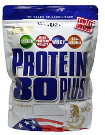 Weider , Protein 80 Plus, , Raspberry-Cream 500 g