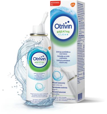 Otrivin Breathe Clean nosní sprej se zvlhčujícím účinkem 100 ml