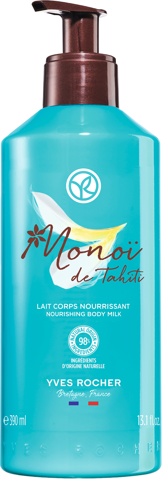 Yves Rocher Monoi Tělové mléko Monoi de Tahiti 390 ml