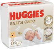 Huggies® Extra Care velikost 0, 25 ks