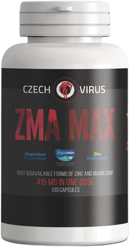 Czech Virus ZMA Max 100 kapslí