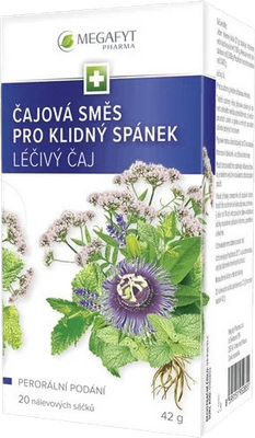 Megafyt Čaj.směs pro klidný spánek 20 sáčků