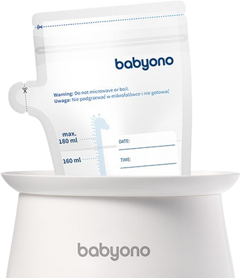 BabyOno Sáčky na mateřské mléko 180 ml, 30 ks