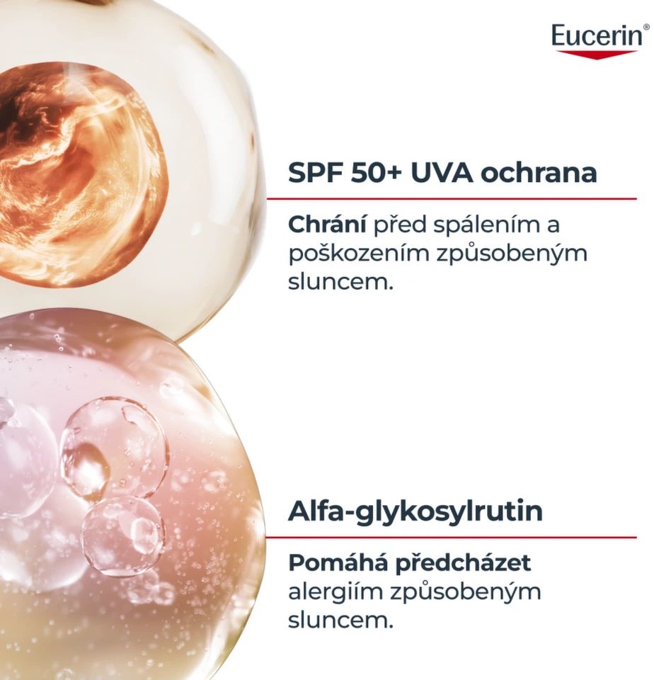 Eucerin Krém-gel sluneční alergie SPF50+, 200 ml