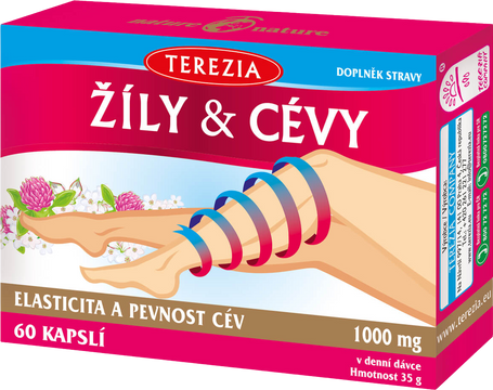 Terezia Žíly & Cévy 60 kapslí
