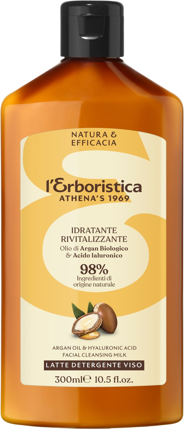Erboristica Čistící mléko s arganovým olejem 300 ml
