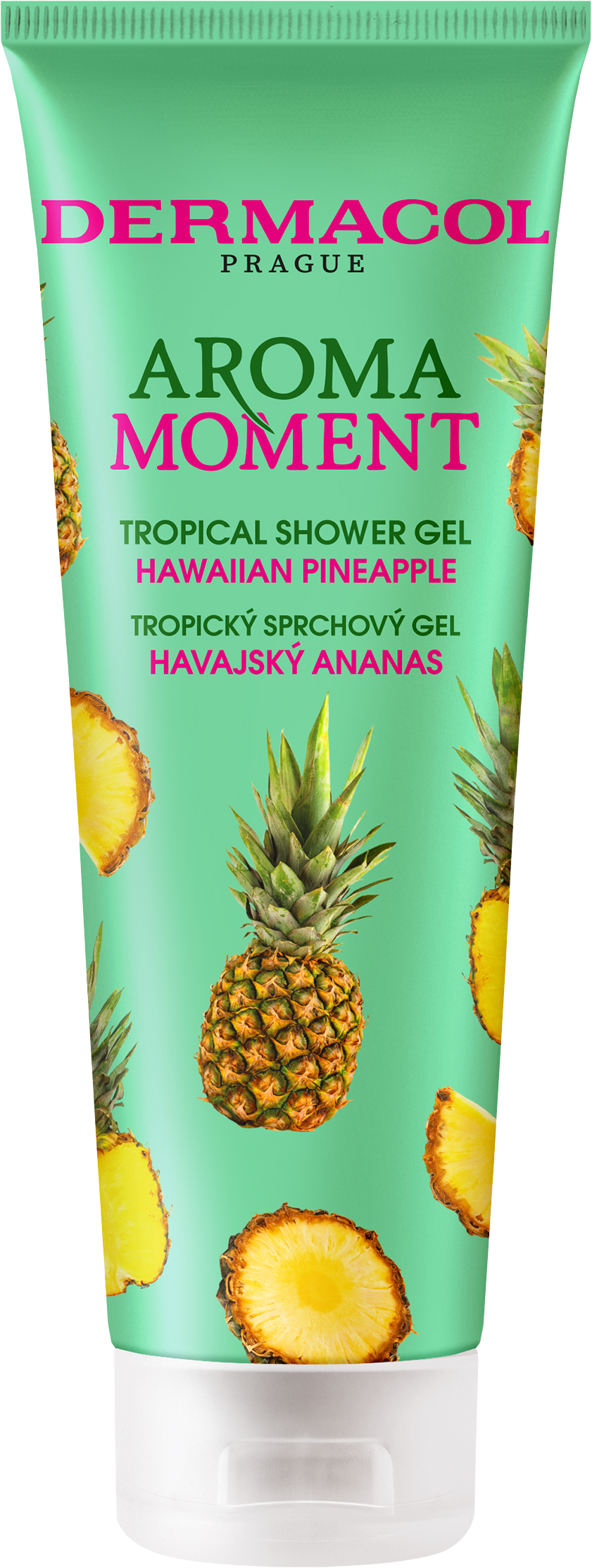 Dermacol Tropický sprchový gel havajský ananas Aroma Moment 250 ml
