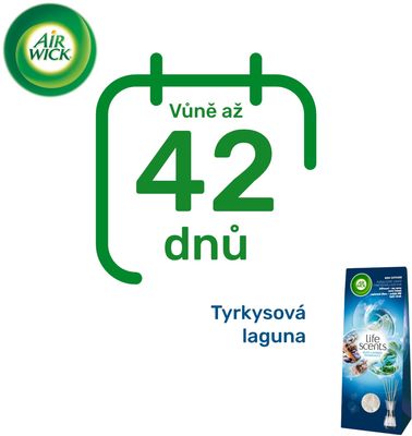 Airwick Vonné tyčinky Tyrkysová laguna 25 ml