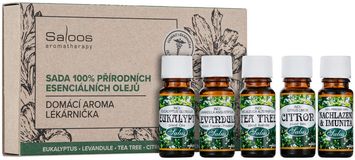 Saloos Domácí aroma lékárnička 5 x 10 ml