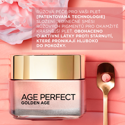 L'Oréal Paris Golden Age denní protivráskový krém pro zralou pleť 50 ml
