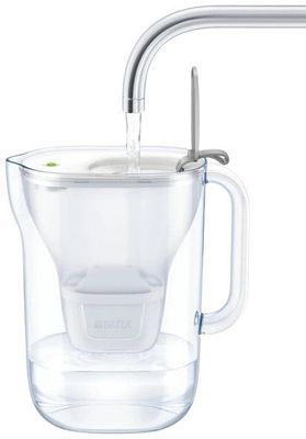Brita Style XL LED, filtr MX PRO, Filtrační konvice, šedá