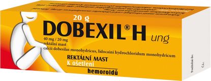 Dobexil H ung 40mg/20mg rektální mast 20 g