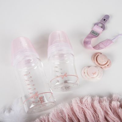 LOVI Lahev skleněná BABY SHOWER holka 150 ml