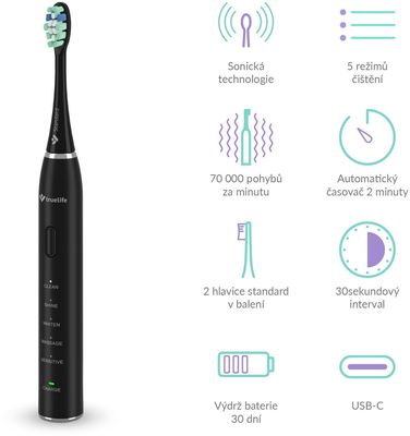 TrueLife SonicBrush Clean30 Black