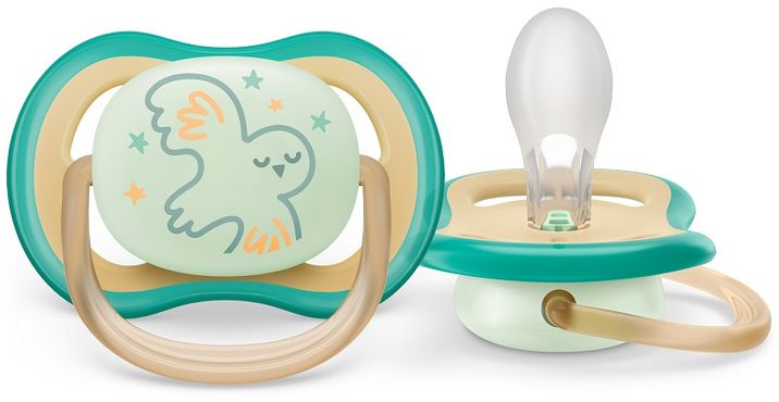 Philips Avent Šidítko Ultra air noční 0-6m