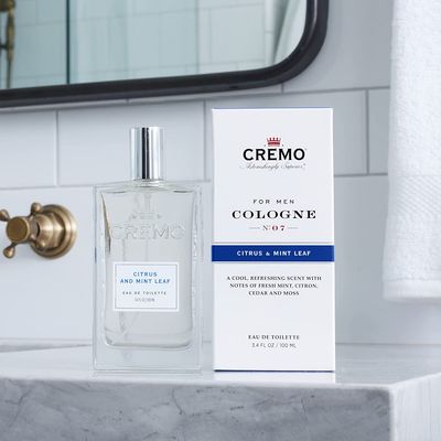 Cremo for men cologne Citrus & Mint Leaf Eau de Toilette 100 ml