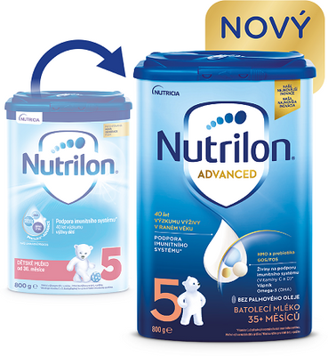 Nutrilon Nutrilon Advanced 5 batolecí mléko 800 g