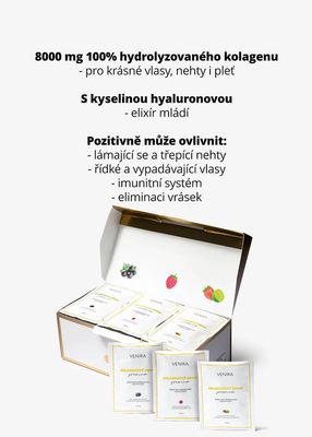 Venira Premium kolagenový drink, mix příchutí 30 x 10.8 g